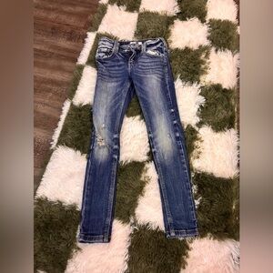 KanCan Distressed Blue Skinny Jeans